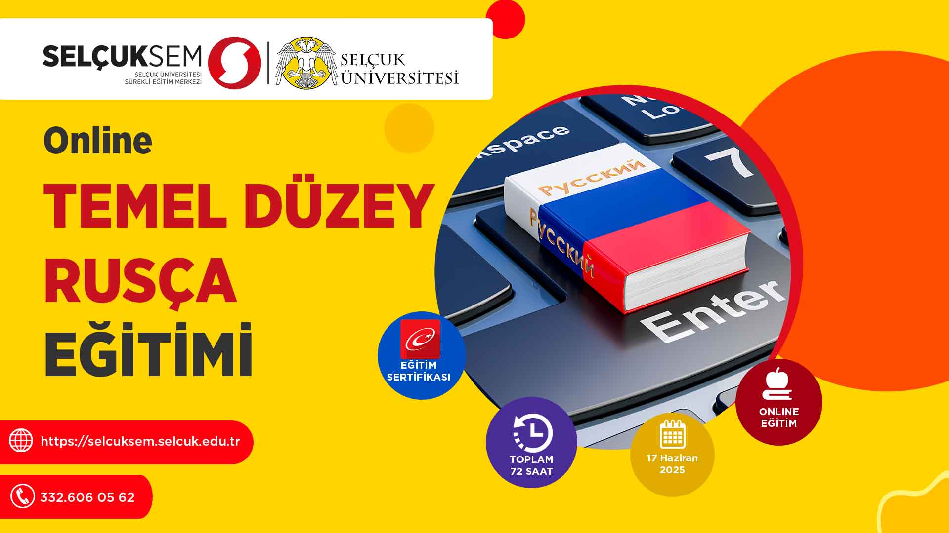 Online Temel Düzey Rusça Eğitimi